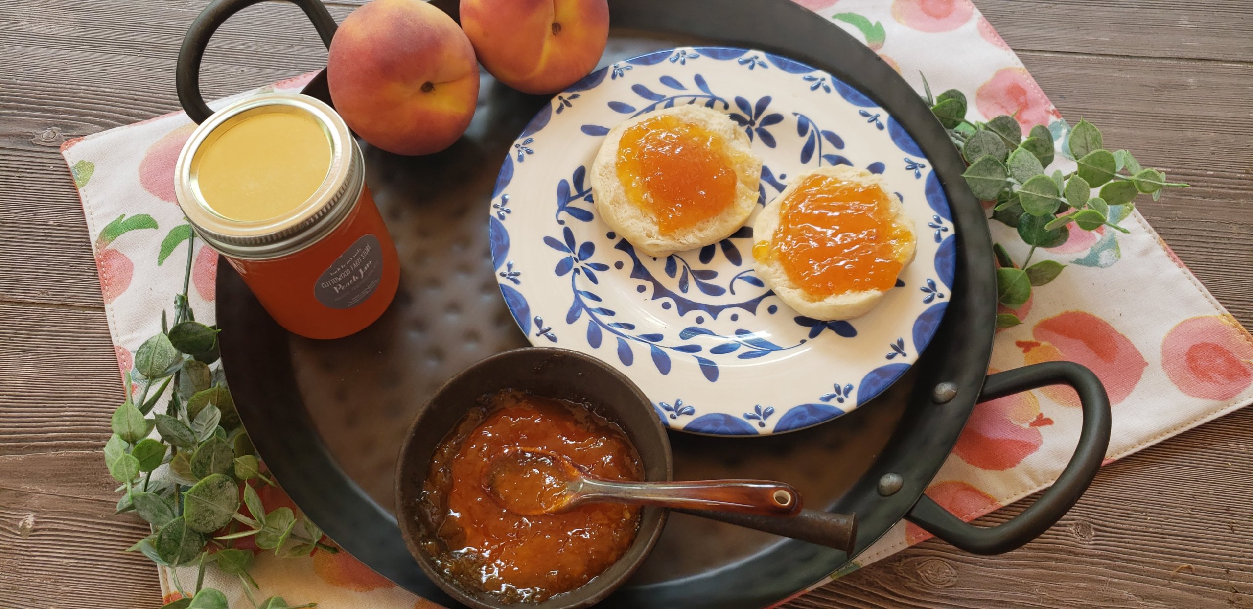 Peach Jam, Artisan Gourmet Peach Jam - Image 3