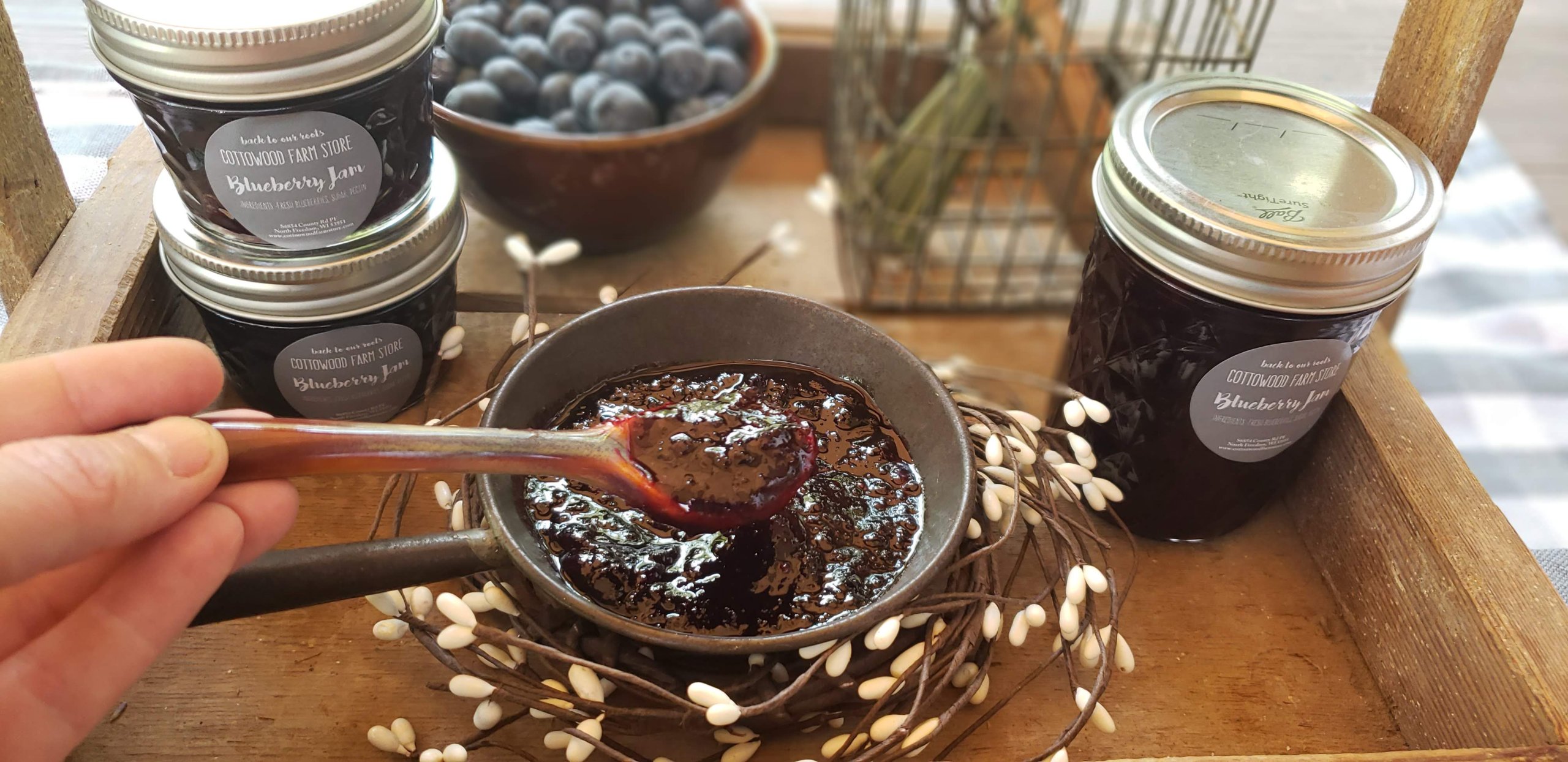 Blueberry Jam, Artisan Gourmet Blueberry Jam - Jelly - Image 6